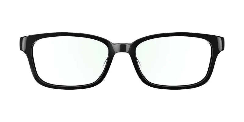 Amazon Echo Frames (3rd Gen) smart glasses, Rectangle frame in Classic Black