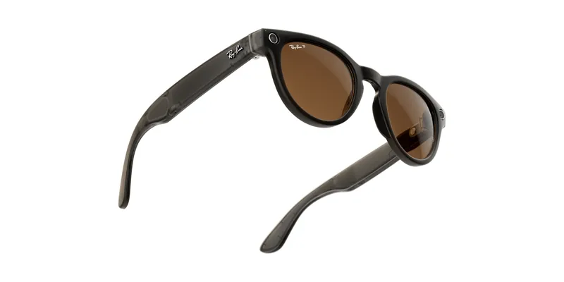 Ray-Ban Meta (Gen 1) smart glasses in Rebel Black (official Meta press photo)